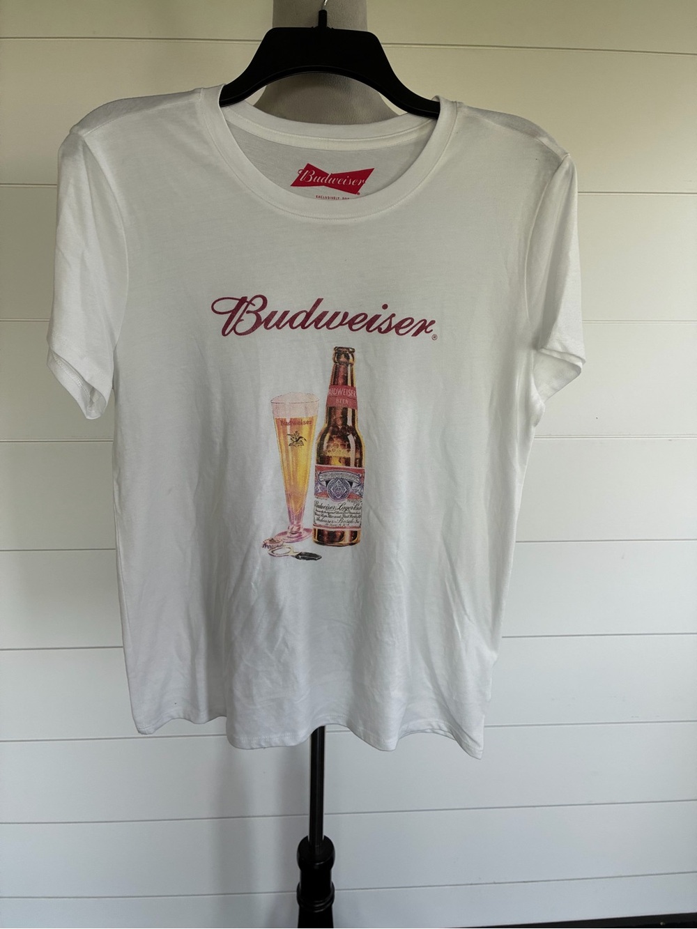 LUCKY BRAND |
BUDWEISER BEER LOGO
Graphic T Shirt | Women's Tee | MED
NWOT/0222 - Picture 2 of 6